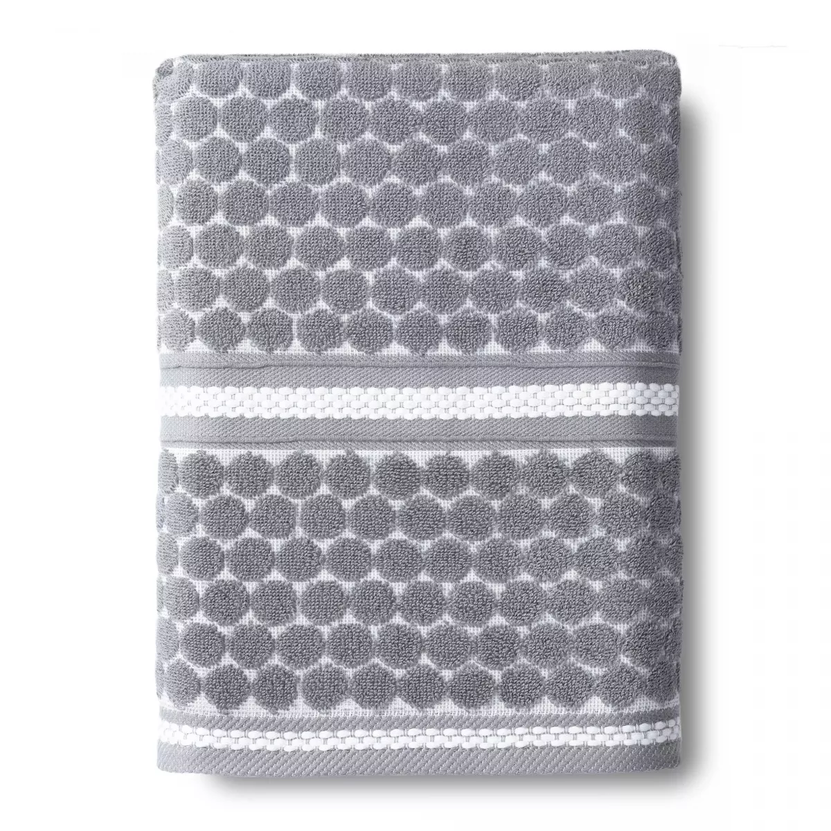 Набор полотенец Verossa "Dots tactille" Графит/Белый, 50х90 и 70х140