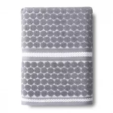 Набор полотенец Verossa "Dots tactille" Графит/Белый, 50х90 и 70х140