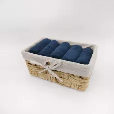 Комплект полотенец Sofi de marko “Дэйзи” (тем. синий), 30x50 (5 шт)