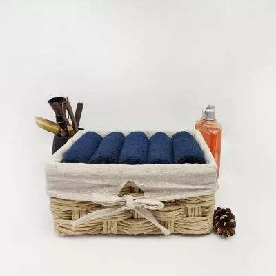 Комплект полотенец Sofi de marko “Дэйзи” (тем. синий), 30x50 (5 шт)