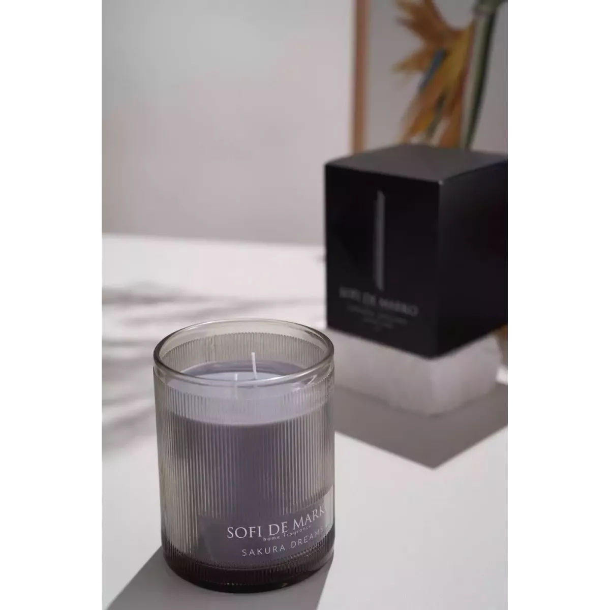 Свеча ароматическая большая Sofi De Marko "Sakura Dreams" (500гр), 1 шт