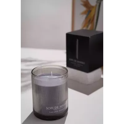 Свеча ароматическая большая Sofi De Marko "Sakura Dreams" (500гр), 1 шт