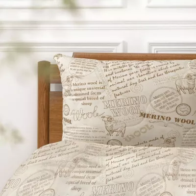 Одеяло евро “Волшебная ночь” (меринос), 200х220