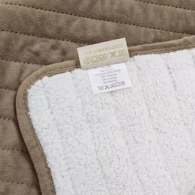 Плед-покрывало Sofi De Marko “Либерти” (шоколад), 220x240