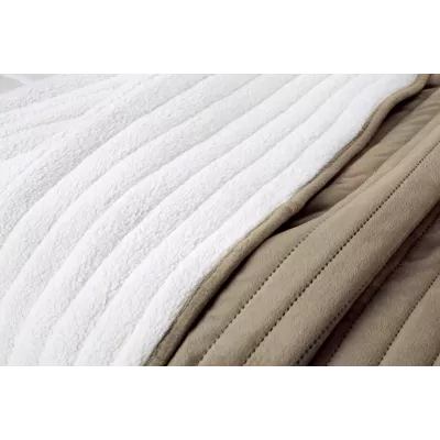 Плед-покрывало Sofi De Marko “Либерти” (шоколад), 220x240