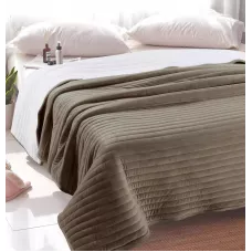 Плед-покрывало Sofi De Marko “Либерти” (шоколад), 160x220