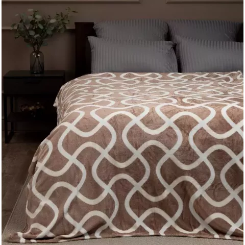 Плед Absolute microfiber “Волны”, 150х200