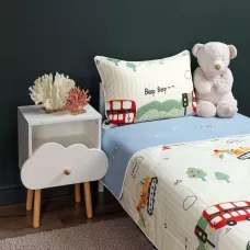 Комплект с одеялом детский Sofi De Marko "Машинки", 1.5 спальный