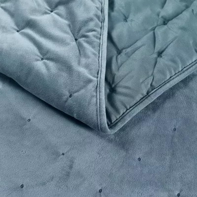 Покрывало Sofi De Marko “Иоланта” (голубая), 240x260