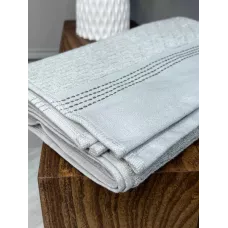 Махровое полотенце Comfort Life “Рольф” (серый), 70×140