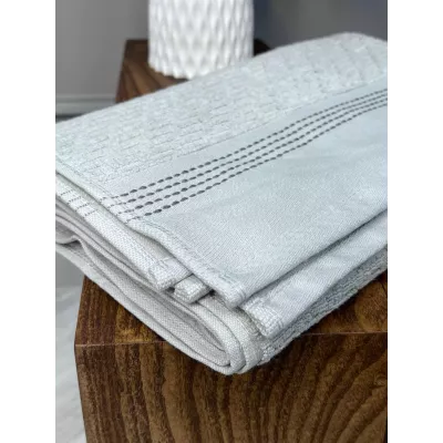 Махровое полотенце Comfort Life “Рольф” (серый), 70×140