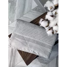 Махровое полотенце Comfort Life “Рольф” (серый), 70×140