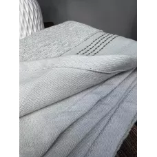 Махровое полотенце Comfort Life “Рольф” (серый), 70×140