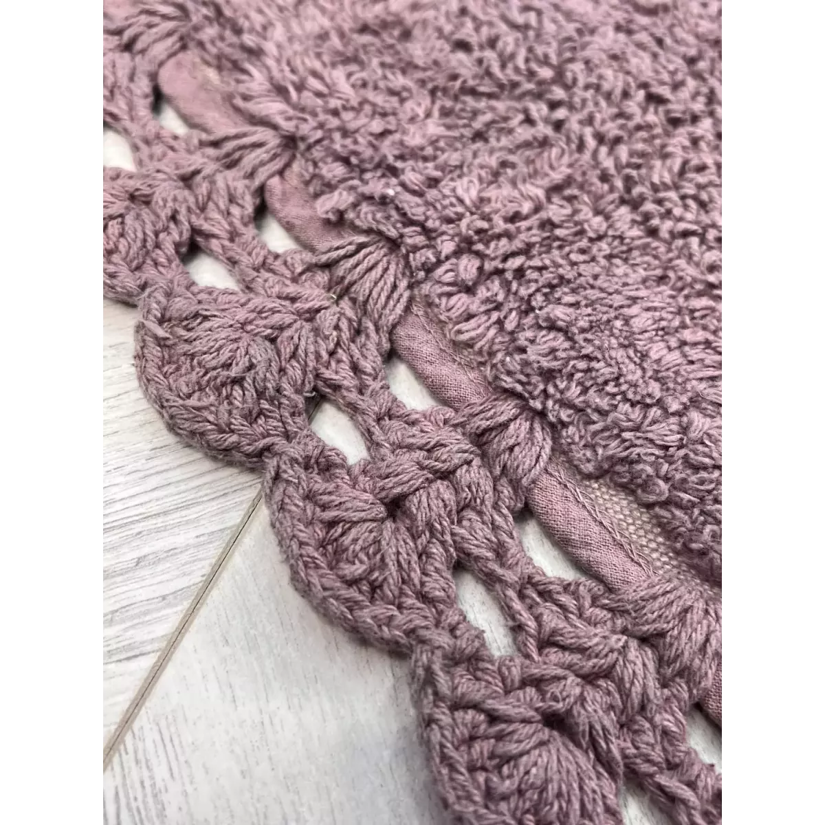 Набор ковриков для ванной Sofi de Marko “Olivia” (темно фиолет), 60х100 и 50х50