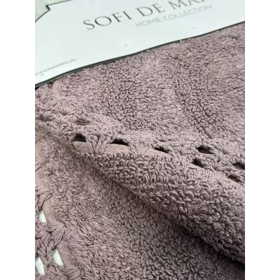 Набор ковриков для ванной Sofi de Marko “Olivia” (темно фиолет), 60х100 и 50х50