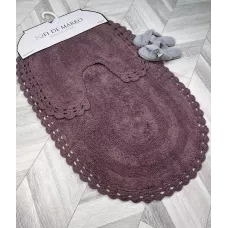 Набор ковриков для ванной Sofi de Marko “Olivia” (темно фиолет), 60х100 и 50х50