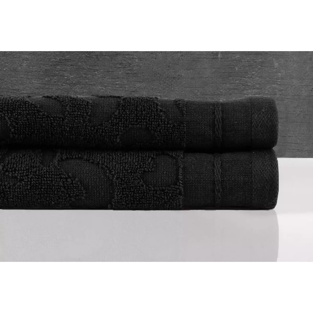 Махровое полотенце Sofi De Marko “Tiger” (черное), 100x150