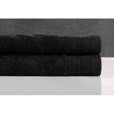 Махровое полотенце Sofi De Marko “Tiger” (черное), 100x150