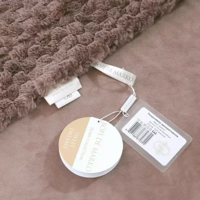 Плед-покрывало Sofi De Marko “Аврил” (мокко), 220x240