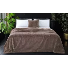 Плед-покрывало Sofi De Marko “Аврил” (мокко), 220x240