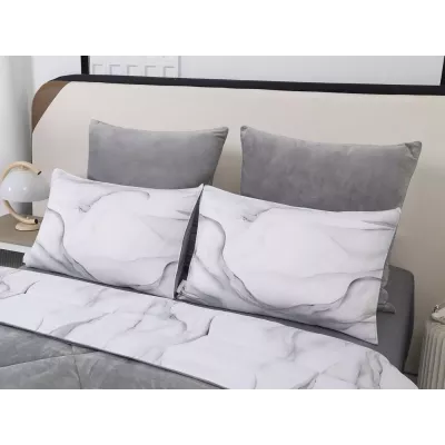 Комплект с одеялами Sofi De Marko “Роберто” №14 (сатин-велюр), семейный