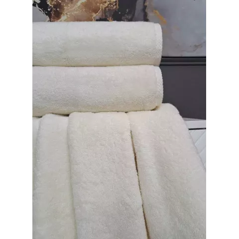 Комплект полотенец Kazanov.a “Lavinia” (айвори), 50х90 и 70х140