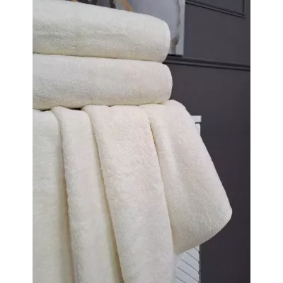 Комплект полотенец Kazanov.a “Lavinia” (айвори), 50х90 и 70х140