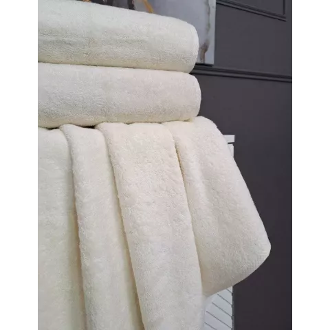 Комплект полотенец Kazanov.a “Lavinia” (айвори), 50х90 и 70х140