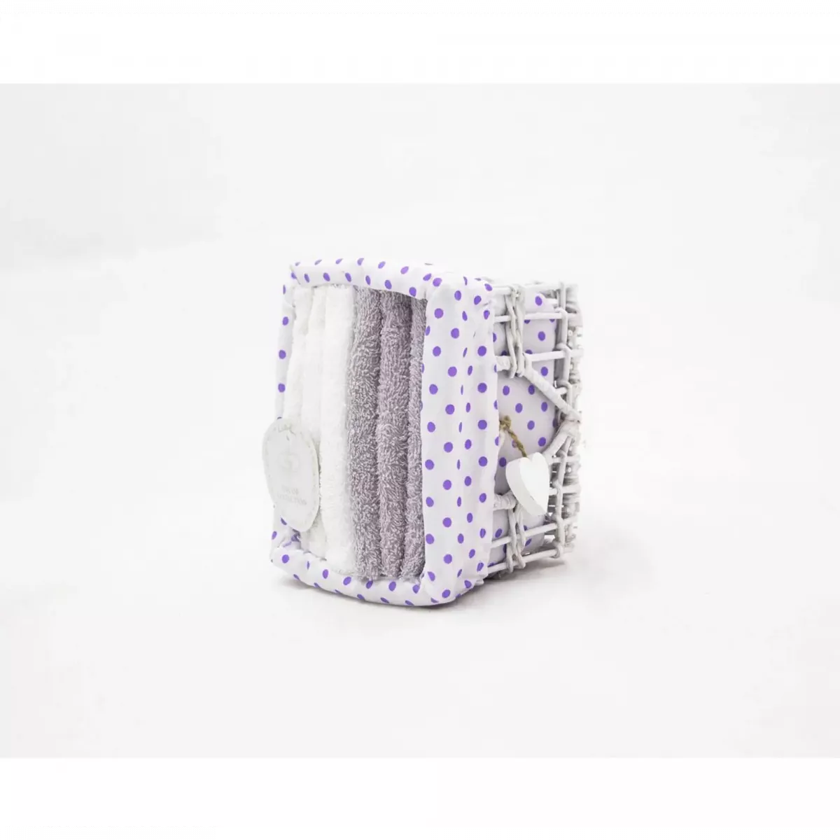 Комплект полотенец Sofi de marko “Тринни” (фиоле), 30х30 см (6 шт.)