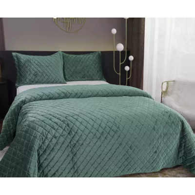 Покрывало Sofi De Marko “Натаниэль” (изумруд), 240x260