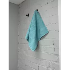 Махровое полотенце Туркмения (лазурный), 40х70