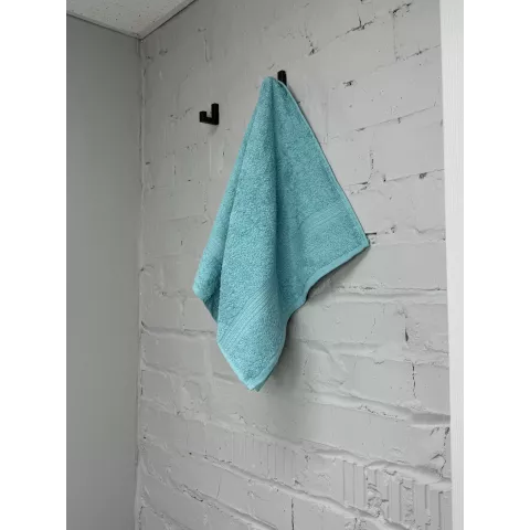 Махровое полотенце Туркмения (лазурный), 40х70