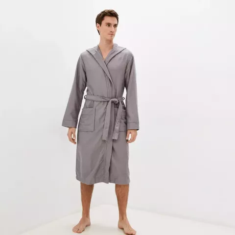 Халат махровый мужской Sofi de Marko “Марвин” (серый)