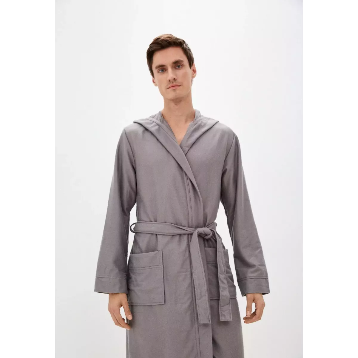 Халат махровый мужской Sofi de Marko “Марвин” (серый)