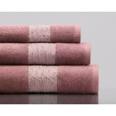 Махровое лицевое полотенце Sofi De Marko “Molly” (пепел роза), 50x90