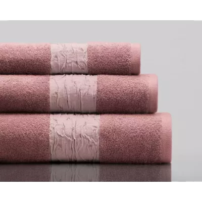 Махровое лицевое полотенце Sofi De Marko “Molly” (пепел роза), 50x90