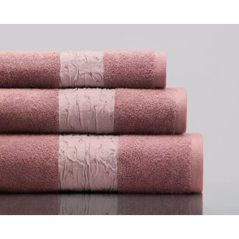 Махровое лицевое полотенце Sofi De Marko “Molly” (пепел роза), 50x90