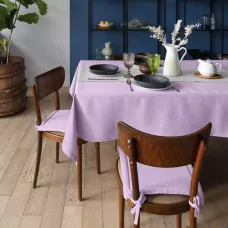 Скатерть Волшебная ночь “Рогожка” (сирень), 165x200