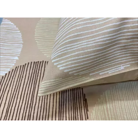 Комплект постельного белья Самойловский текстиль “Капучино”, двуспальный