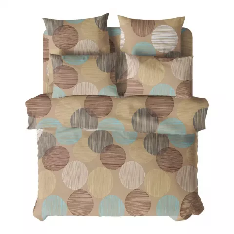 Комплект постельного белья Самойловский текстиль “Капучино”, двуспальный