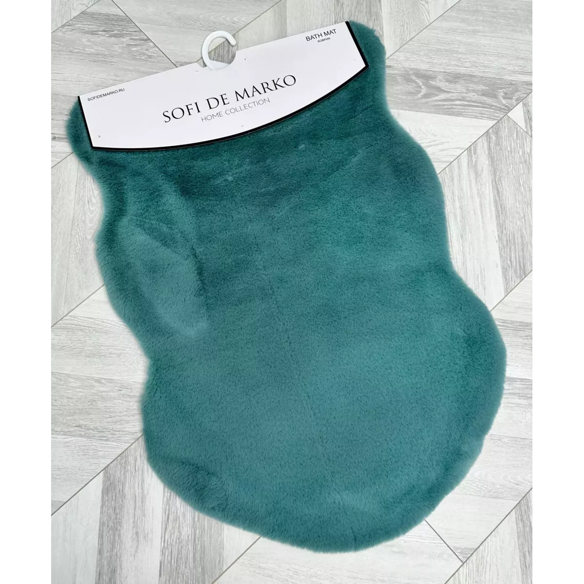 Коврик плюшевый Sofi De Marko (зеленый), 60х90