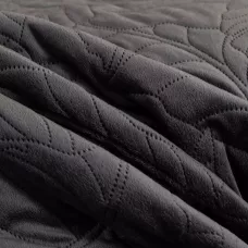 Велюровое покрывало Sofi De Marko “Мелисса” (черный), 240x260