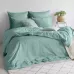 Комплект постельного белья “Verossa” Melange (emerald), двуспальный