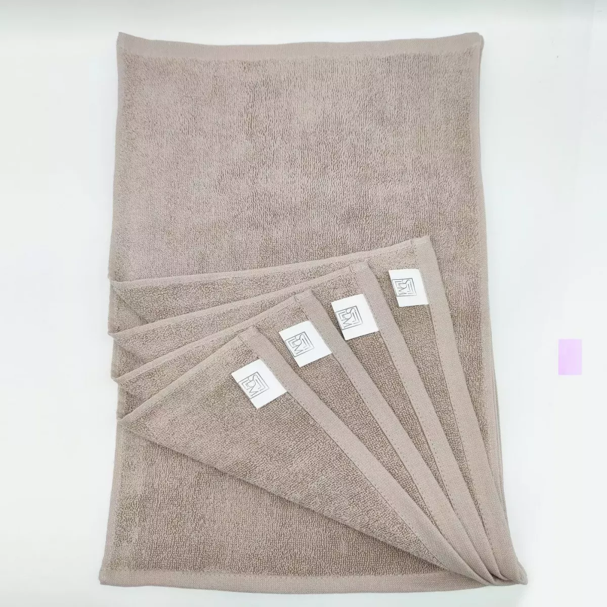 Комплект полотенец Sofi de marko “Дэйзи” (св. беж), 30x50 (5 шт)