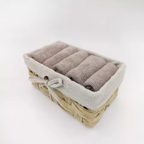 Комплект полотенец Sofi de marko “Дэйзи” (св. беж), 30x50 (5 шт)