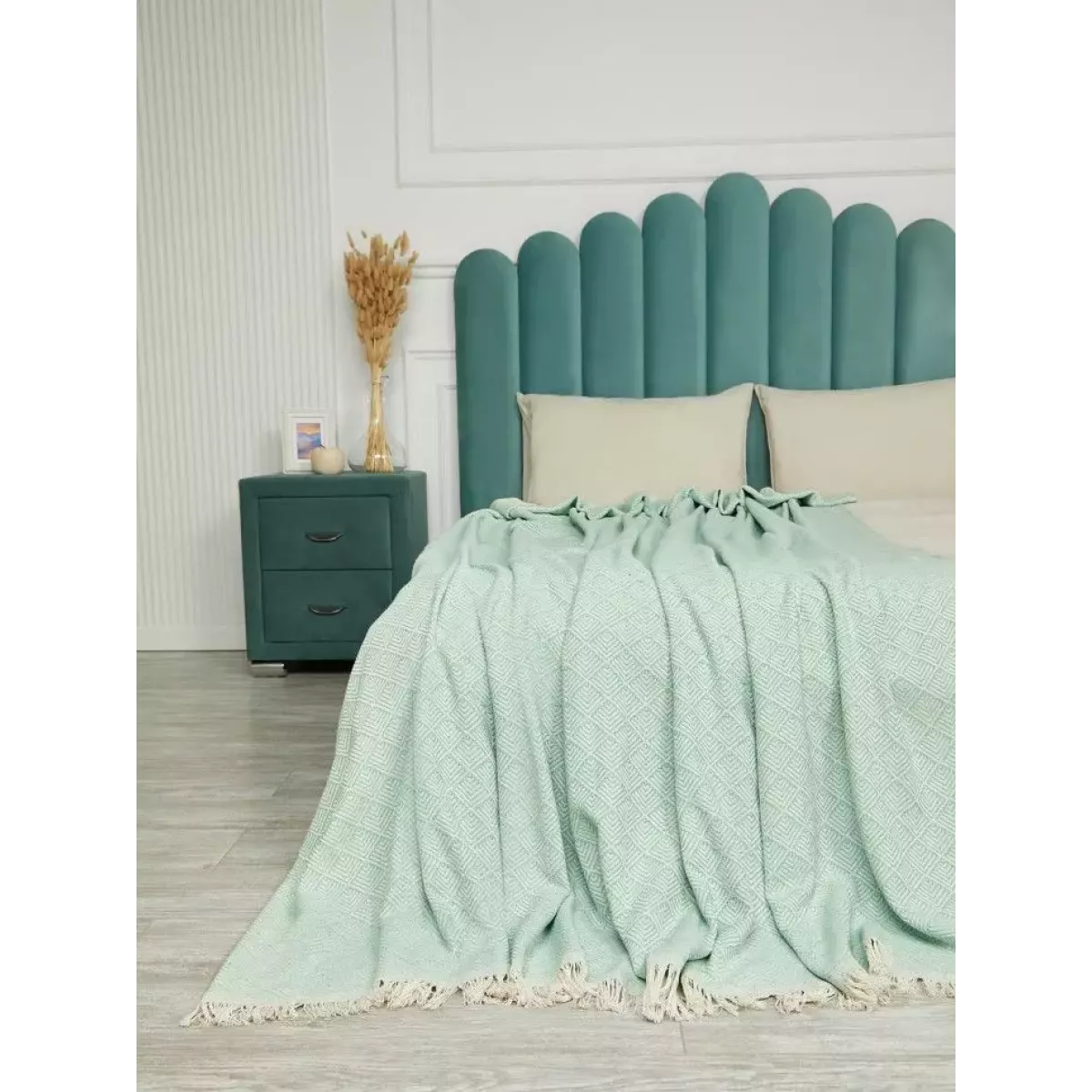 Покрывало-плед Karteks "EVIUM-005" B Yesil, 200х240