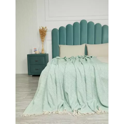 Покрывало-плед Karteks "EVIUM-005" B Yesil, 200х240