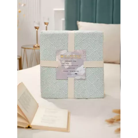 Покрывало-плед Karteks "EVIUM-005" B Yesil, 200х240