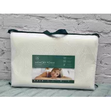 Подушка ортопедическая ИвШвейСтандарт "Memory foam", 60х40х12