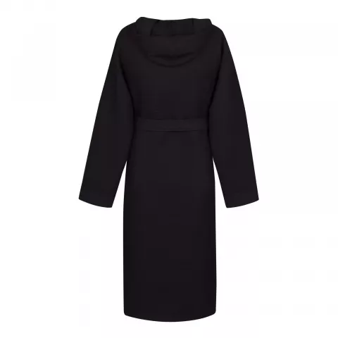 Халат вафельный с капюшоном Sofi de Marko “Гамлет” (черный)